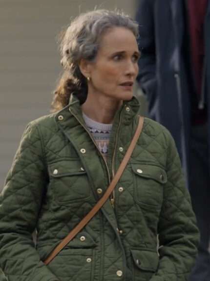 Andie MacDowell The Other Zoey Green Jacket