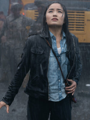 Anna Sawai Monarch Legacy of Monsters S01 Black Jacket