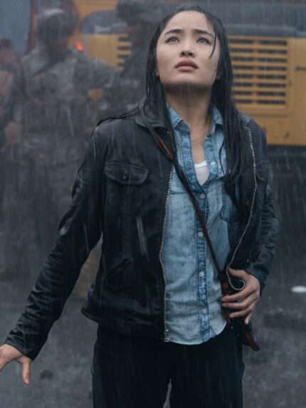 Anna Sawai Monarch Legacy of Monsters S01 Black Jacket