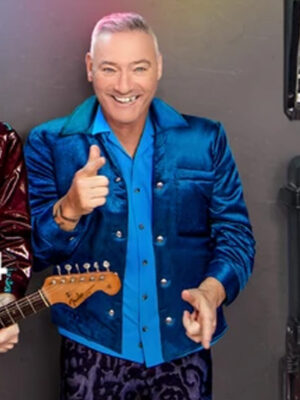 Anthony Field Hot Potato The Story of the Wiggles Blue Jacket