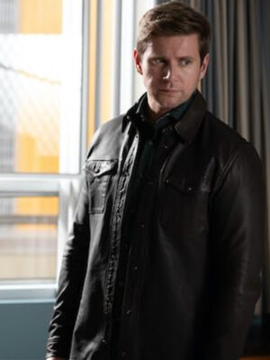 Ariel Reznik The Good Doctor Black Leather Jacket