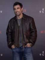 As the Crow Flies Kenan Sezgin Brown Leather Jacket