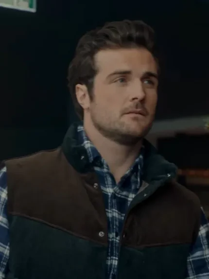 Beau Mirchoff The Finnish Line 2024 Brown and Green Vest