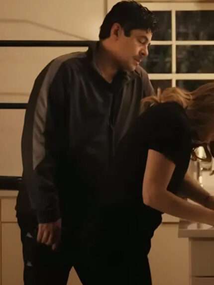 Benicio Del Toro Reptile Black Jacket