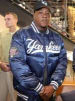 Bronx Bubble Yankees Blue Satin Jacket