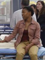 Caitlin Freeman Grey’s Anatomy Pink Cotton Jacket
