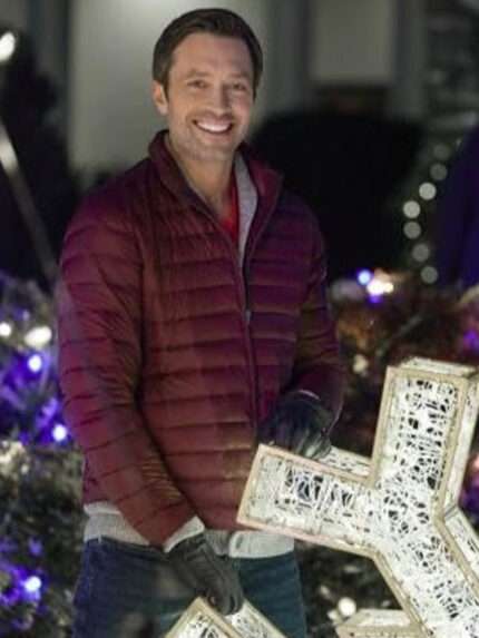 Carlo Marks Making Spirits Bright Red Puffer Jacket