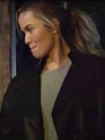 Cathy Marks The Bell Keeper Black Leather Jacket Sale