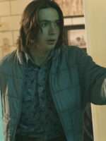 Charlie Gerhardt Fargo S02 Blue Puffer Jacket