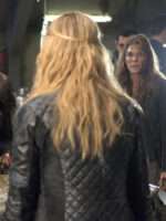 Clarke Griffin The 100 Blue Leather Jacket