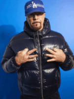 DJ Muggs Divinity (2023) Black Puffer Hooded Jacket