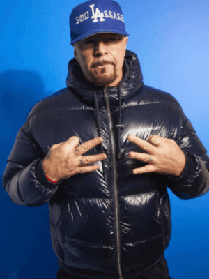 DJ Muggs Divinity (2023) Black Puffer Hooded Jacket