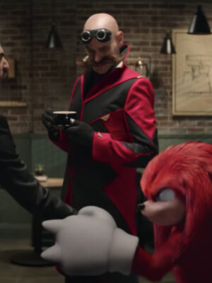Dr. Robotnik Sonic the Hedgehog Red and Black Coat