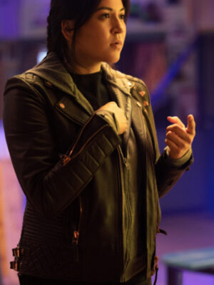 Echo Tv Series 2023 Echo Black Leather Jacket