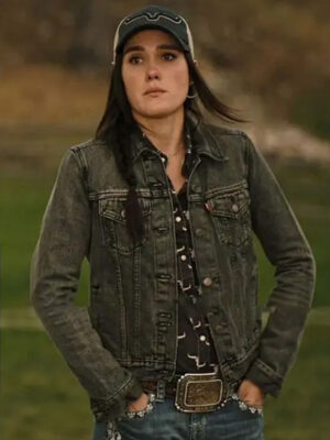 Eden Brolin Yellowstone Grey Jacket