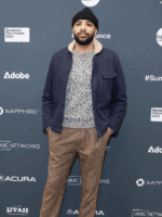 Elijah Bynum Magazine Dreams (2023) Blue Cotton Jacket Sale