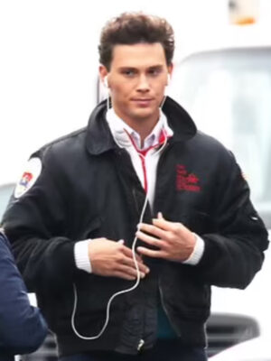 Erik Menendez Monster Black Bomber Jacket