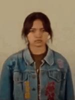 Esmeralda Camargo Marisol 2023 Blue Denim Jacket