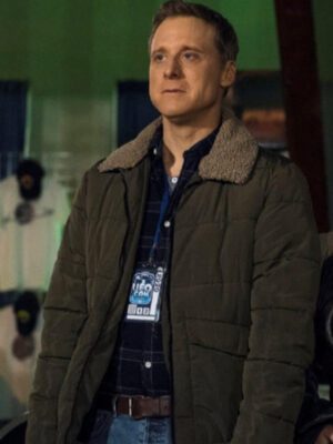 Harry Vanderspeigle Resident Alien Green Jacket