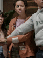 Jasmin Savoy Brown Scream VI 2022 Brown Fleece Hoodie