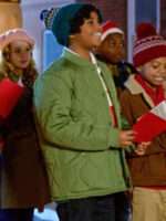 Jayd Deroché Christmas with a Kiss Green Quilted Jacket