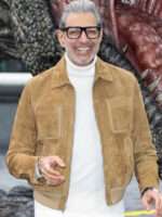 Jeff Goldblum Jurassic World Dominion (2022) Brown Jacket Sale