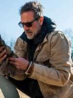 Jeffrey Dean Morgan The Unholy Beige Cotton Jacket