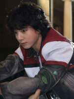 Jeon Jungkook Seven Song Red White and Black Leather Jacket Sale