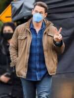 John Cena Peacemaker Brown Cotton Jacket