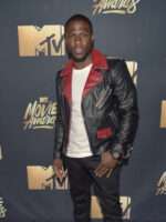 Kevin Hart Leather Black and Red Jacket Sale