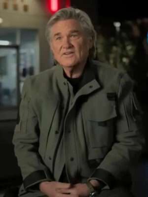 Kurt Russell Monarch Legacy of Monsters Green Cotton Jacket