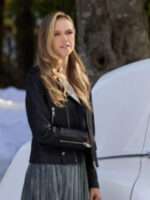 Lillian Doucet-Roche #Xmas 2022 Black Leather Jacket Sale