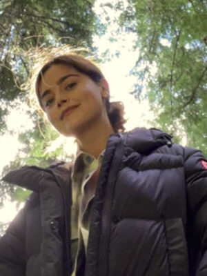 Liv Taylor Wilderness 2023 Tv Series Black Puffer Jacket