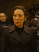 Michelle Yeoh Star Trek Section 31 Black Leather Coat