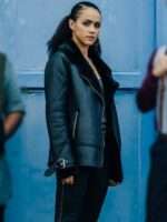 Nathalie Emmanuel Army of Thieves Black Jacket