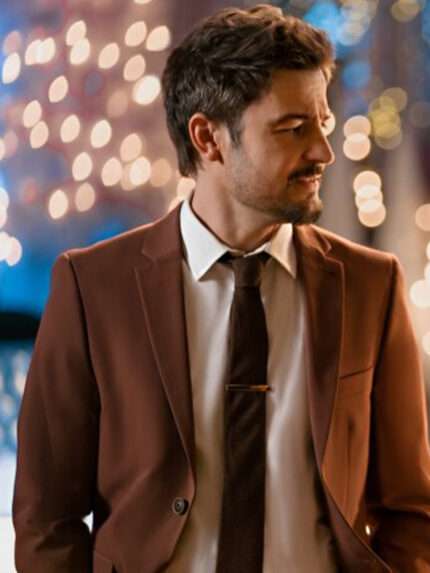 Never Been Chris’d Tyler Hynes Brown Blazer