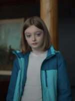 Olive Abercrombie The Other Zoey Blue Jacket