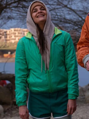 Petra Hartai Vándorló levelek Green Track Jacket
