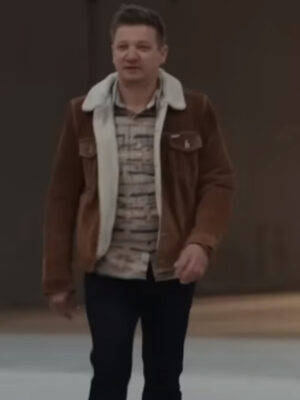 Rennervations Jeremy Renner Brown Leather Jacket