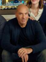 Rick Hoffman Round and Round Black Fleece Jacket