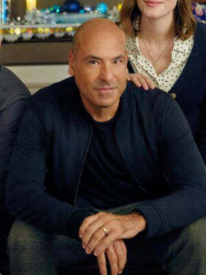 Rick Hoffman Round and Round Black Fleece Jacket