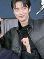 Ryoo Si-oh Tv Series Strong Girl Nam-soon Black Jacket