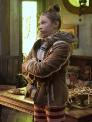 Sandra The Santa Clauses Brown Leather Jacket