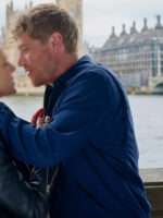 Seamus The Lovers 2023 Blue Cotton Jacket Sale