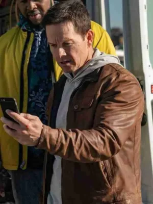 Spenser Confidential Mark Wahlberg Brown Jacket