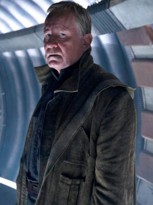 Star Wars Andor 2022 Luthen Rael Green Trench Coat