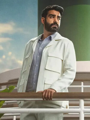 Sunil Death and Other Details White Cotton Jacket