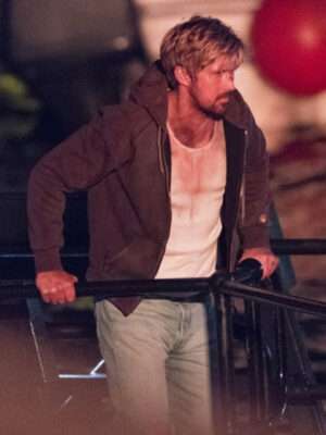 The Fall Guy Ryan Gosling Black Hooded Jacket