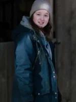 The Last of Us S01 Ellie Williams Blue Cotton Jacket Sale
