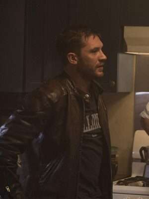 Tom Hardy Venom Eddie Brock Brown Jacket